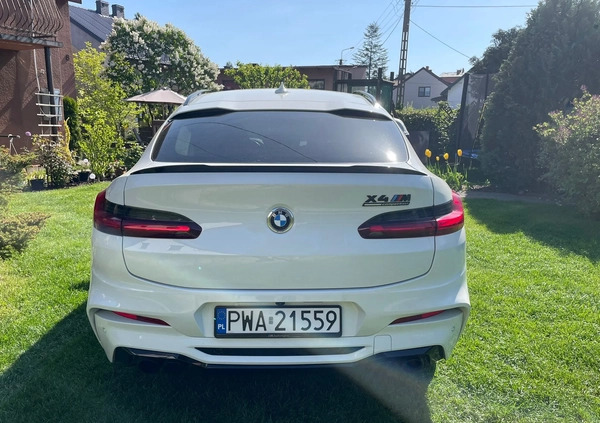 BMW X4 M cena 310000 przebieg: 23500, rok produkcji 2021 z Warszawa małe 79